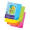 Super Bright Assorted Tagboard, 5 Super Bright Assorted Colors, 9" x 12", 100 Sheets
